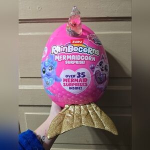 Zuru Rainbocorns Mermaidcorn Surprise Egg NIP Over 35 Mermaid Surpises Inside